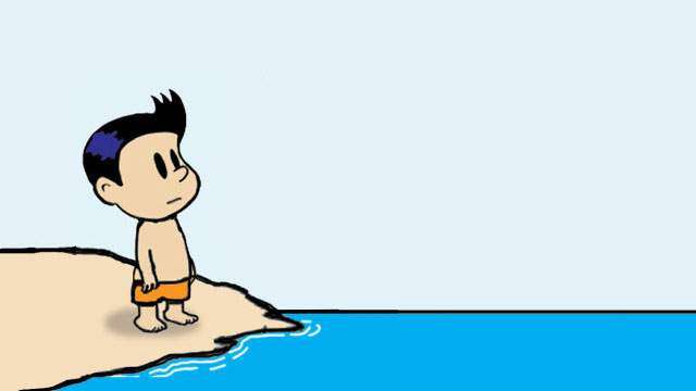 Pepito aprende cómo portarse bien con la naturaleza