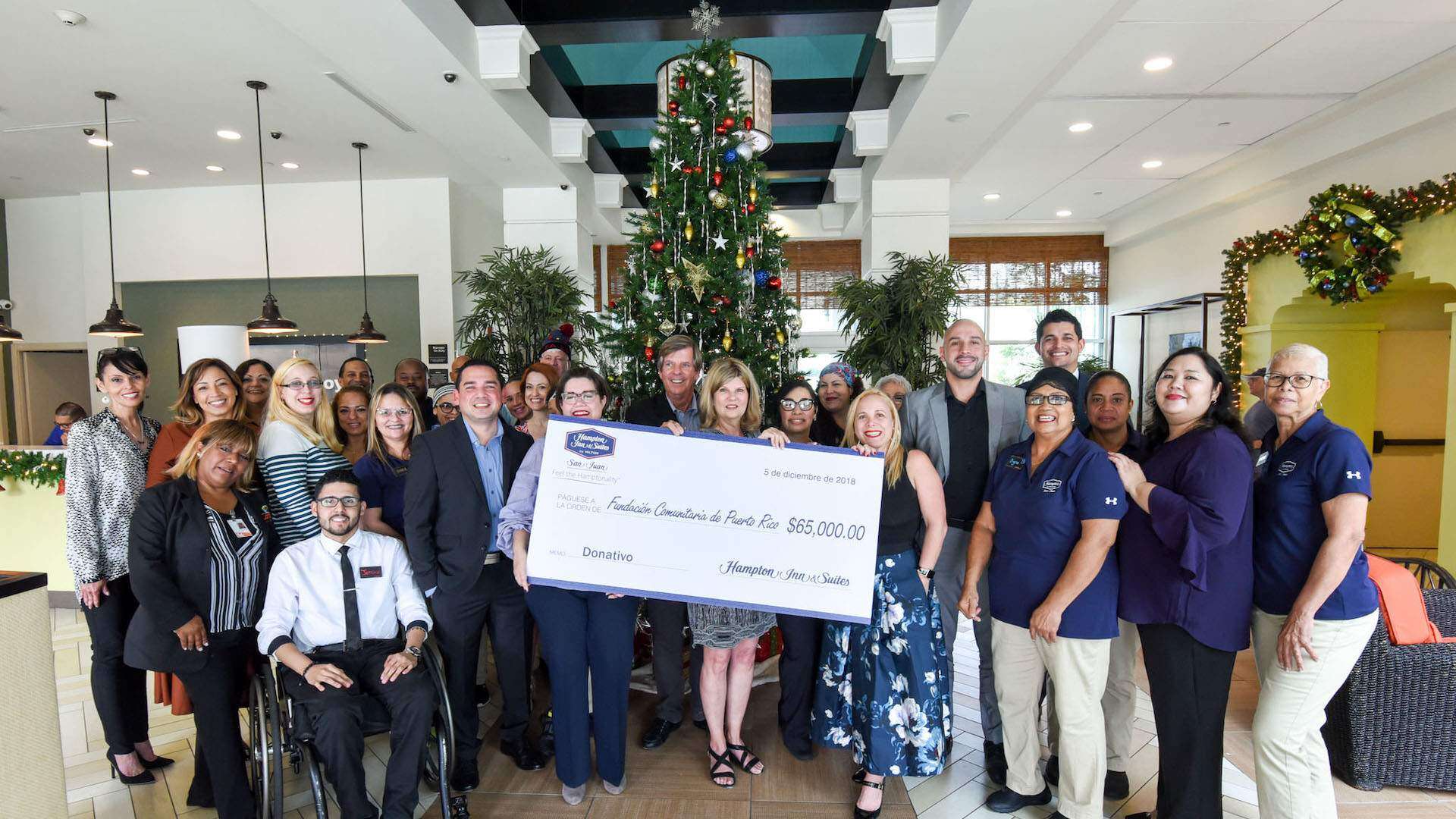 Hampton Inn by Hilton San Juan comprometidos con la comunidad