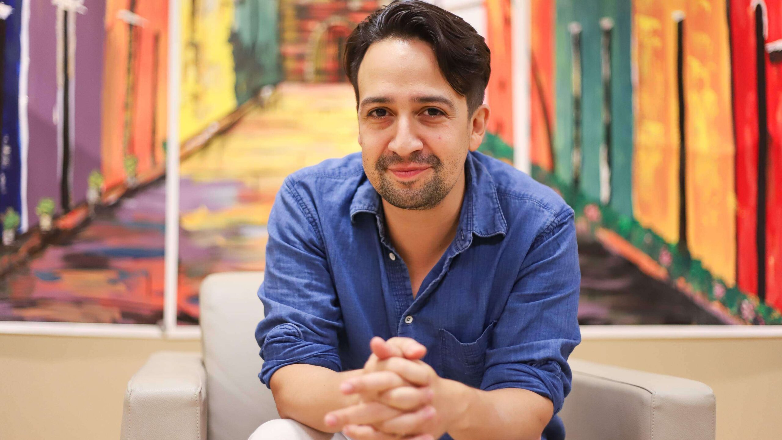 Ojos sobre Lin Manuel en los Golden Globes