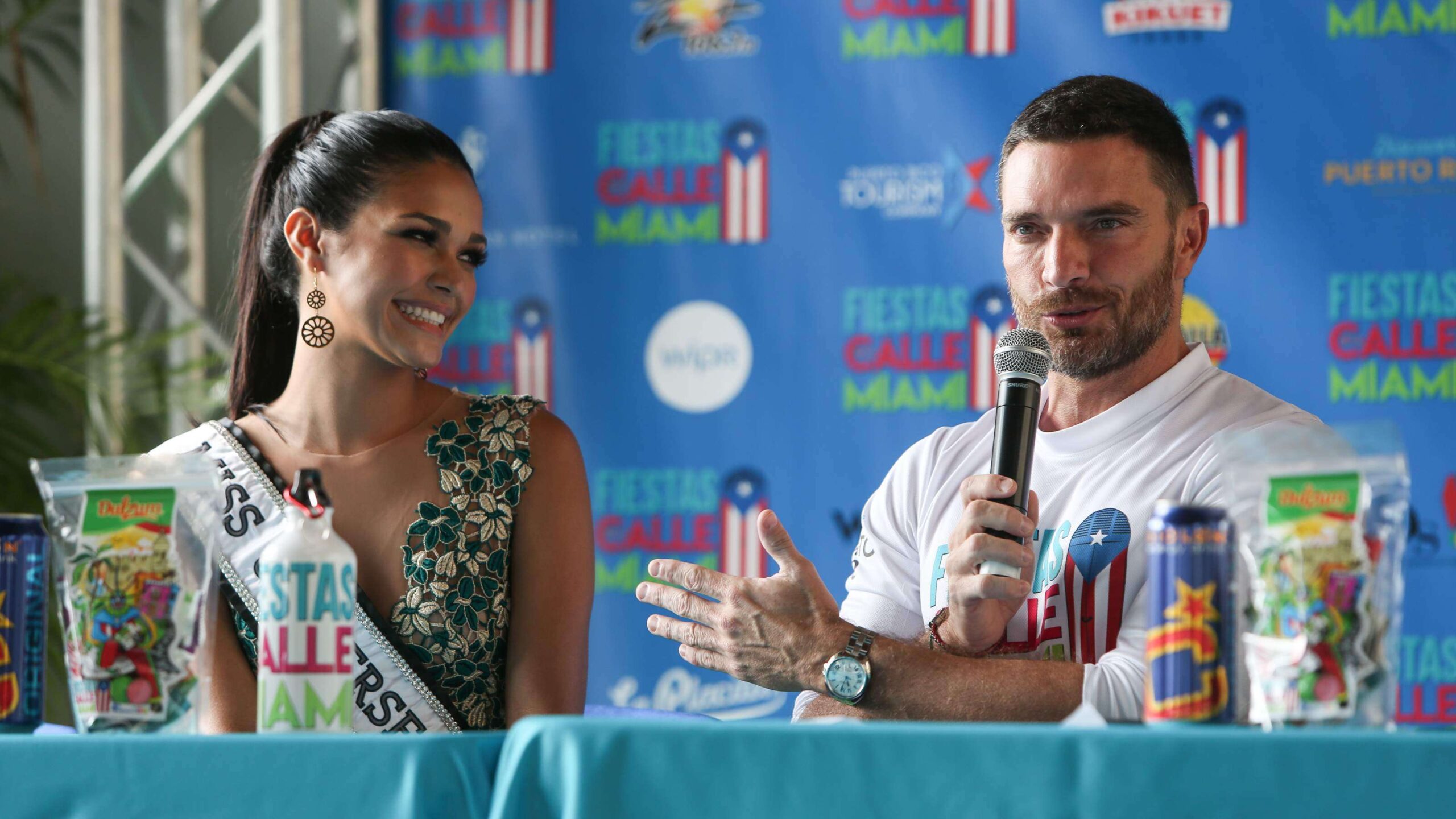 Kiara Liz Ortega crece las Fiestas de la Calle en Miami