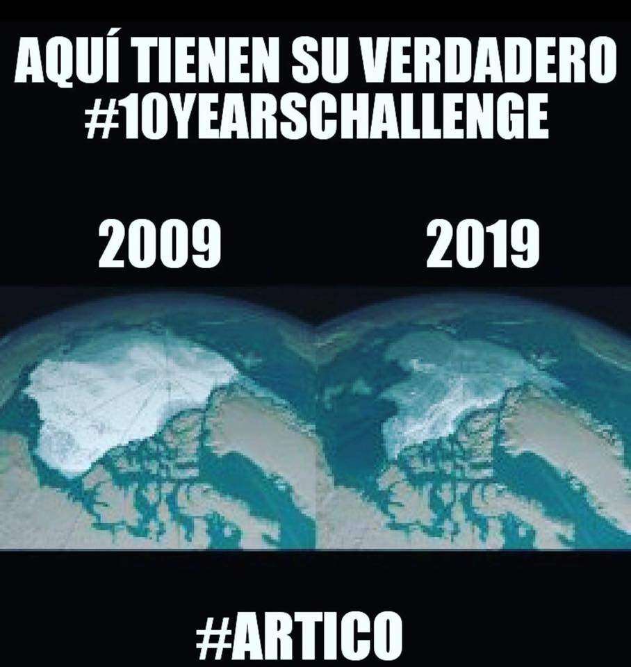 Cibernautas se vacilan el ‘#10yearchallenge’