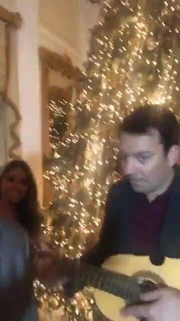 Gobernador y Jimmy Fallon en la Fortaleza