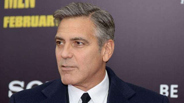 George Clooney disfruta de PR junto a Lin Manuel Miranda