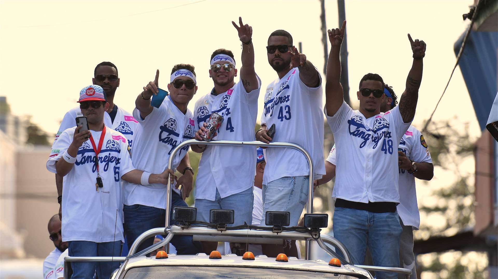 Cangrejeros celebran campeonato en la Placita