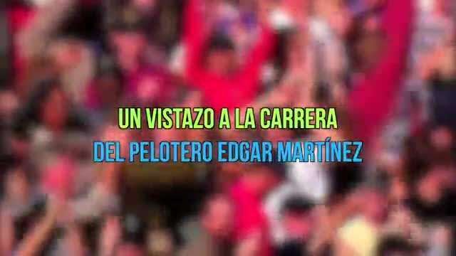 Los datos de la carrera estelar de Edgar Martínez