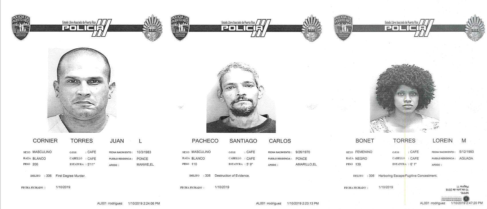 Identifican a las tres personas involucradas en el caso de Valerie Ann