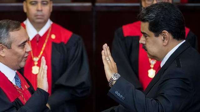 Maduro juramenta nuevo término como presidente de Venezuela