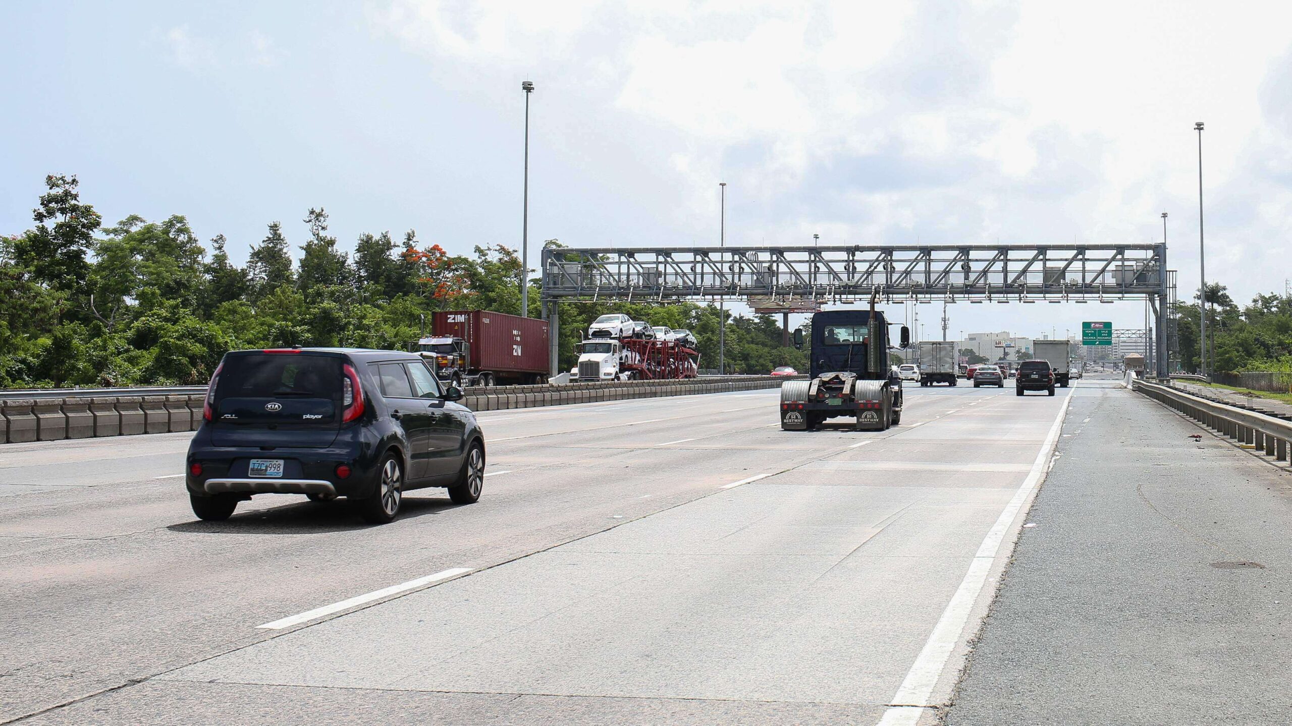 Así fluye el tránsito en la mañana de hoy