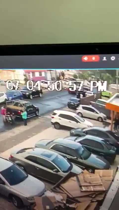 Balacera de Puerto Nuevo capturada en cámara de seguridad