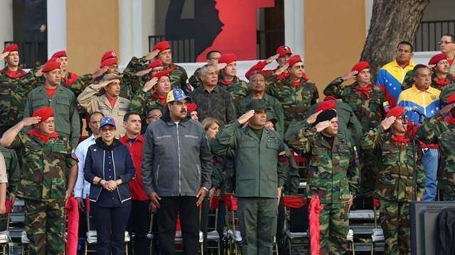 La columna que mantiene a Maduro en el poder