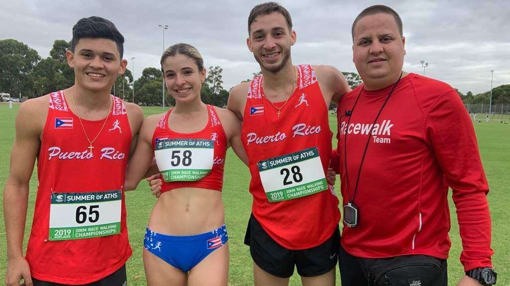 Exitosa participación de boricuas en campeonato de marcha