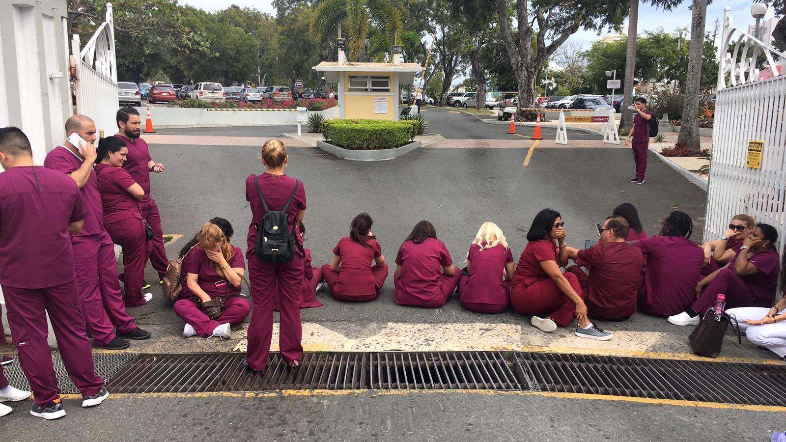 Se manifiestan estudiantes extranjeros de Sagrado Corazón