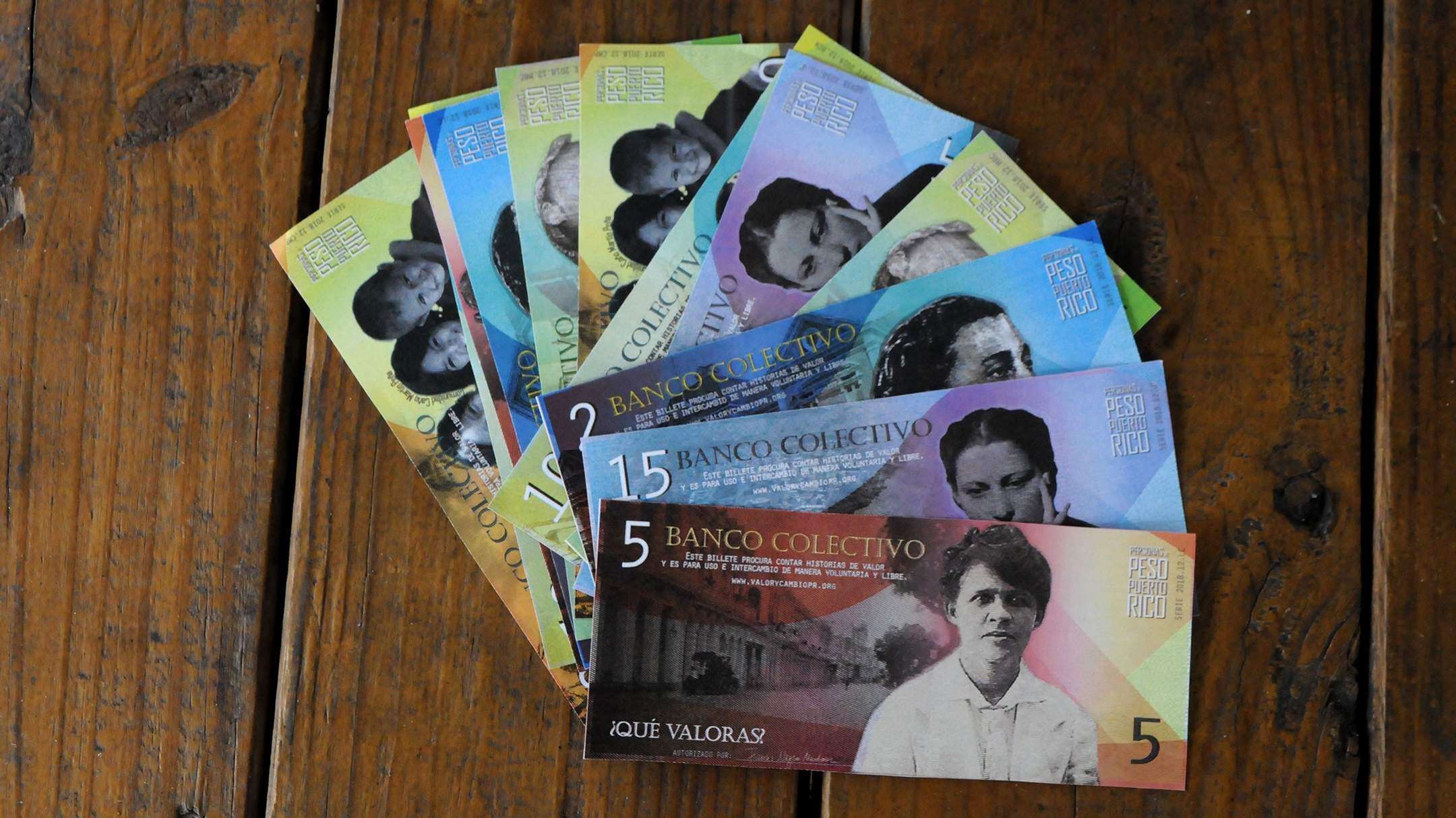 Artistas boricuas lanzan proyecto de moneda social