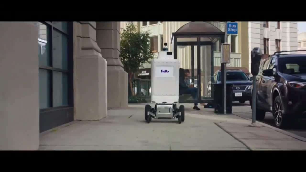 FedEx diseña robot para repartir compras y comida