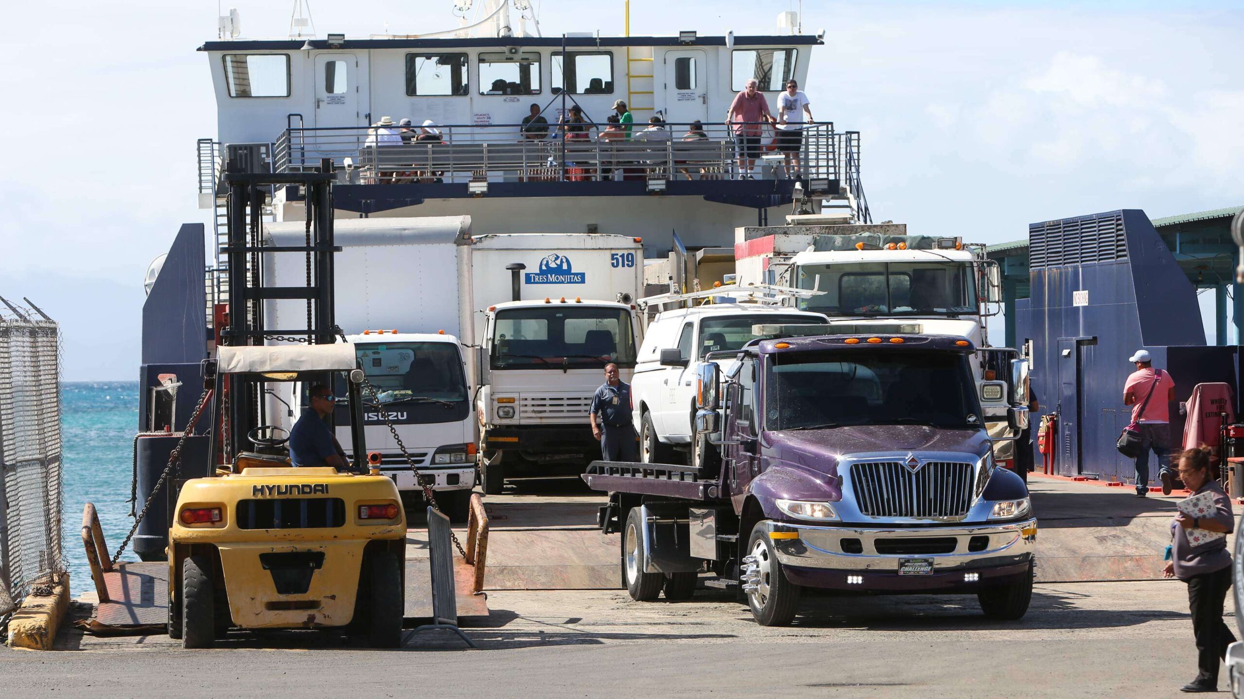 Cuando la vida depende de un ferry