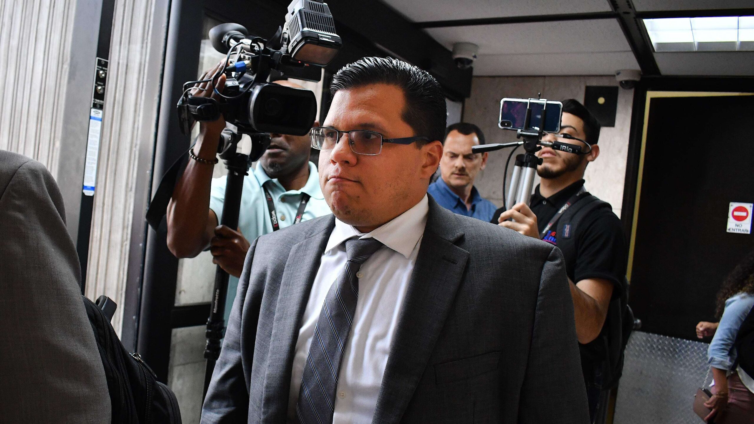 Silencio de Orona en su visita al tribunal