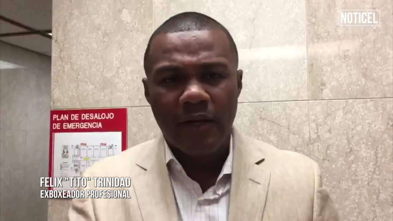 Tito Trinidad considera volver al ring de boxeo