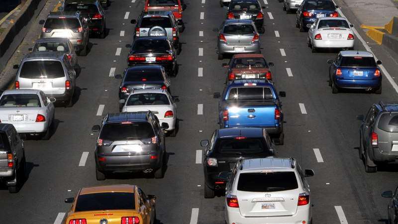 Grandes congestiones de tránsito en el sur