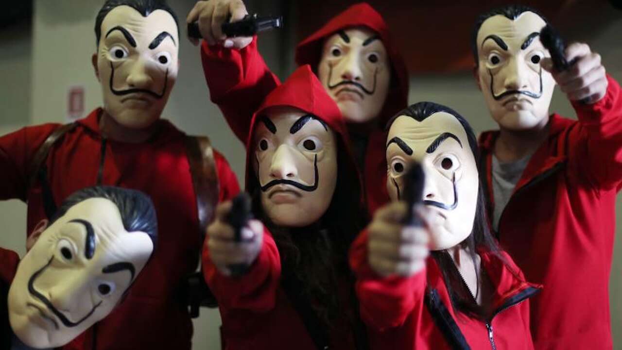 Le cortan las vacaciones a los atracadores de La Casa de Papel