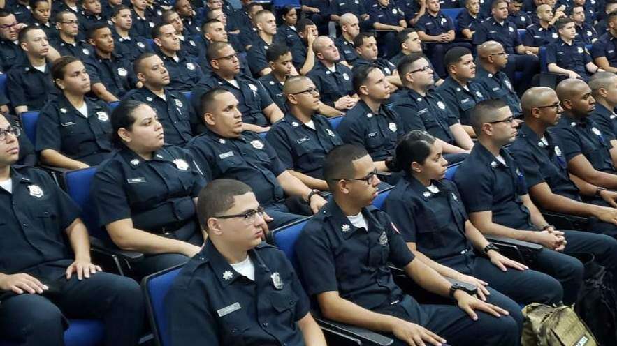 Más de 100 cadetes inician la nueva academia