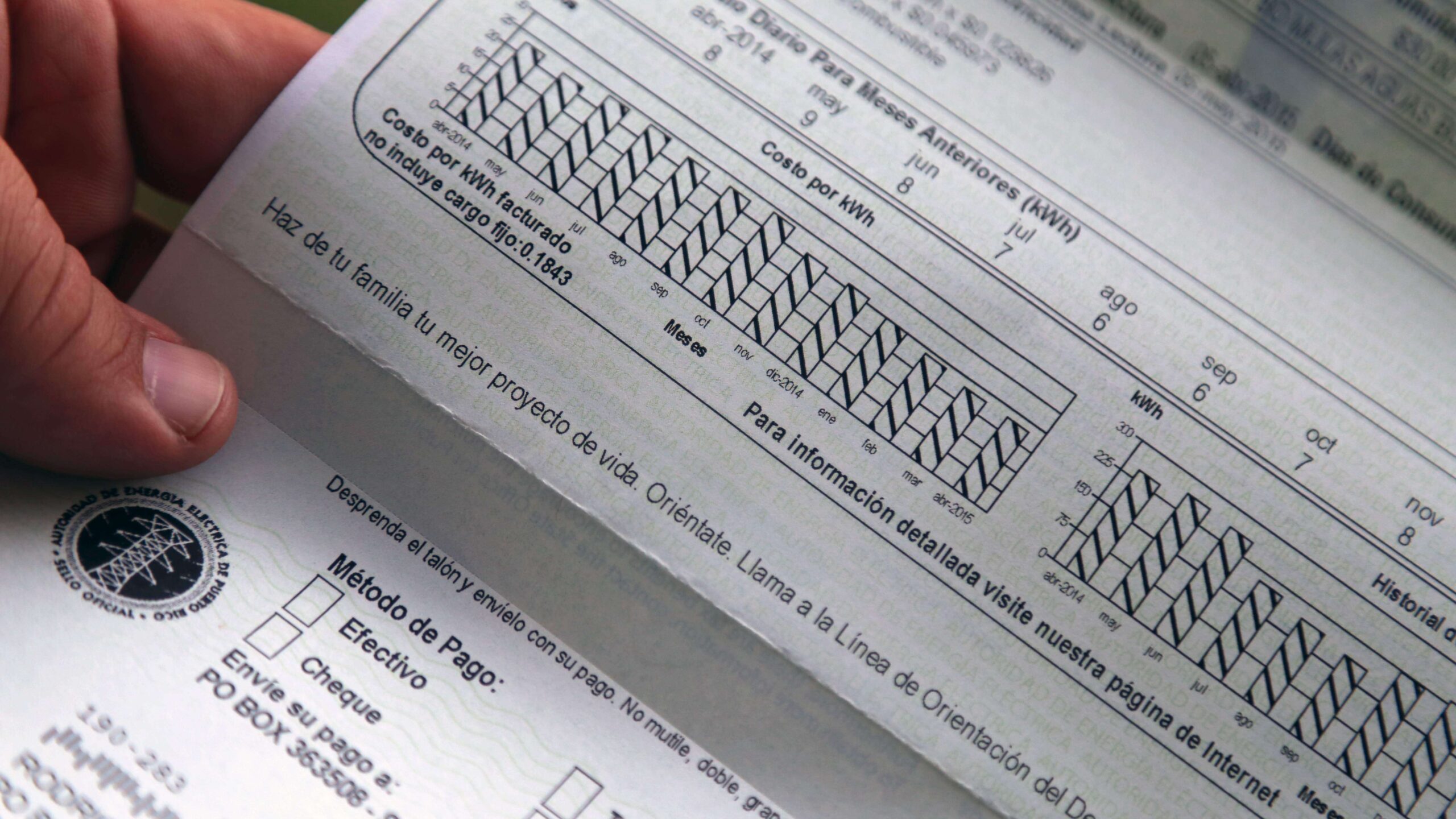 Entran en vigor mañana las nuevas tarifa y factura en la AEE