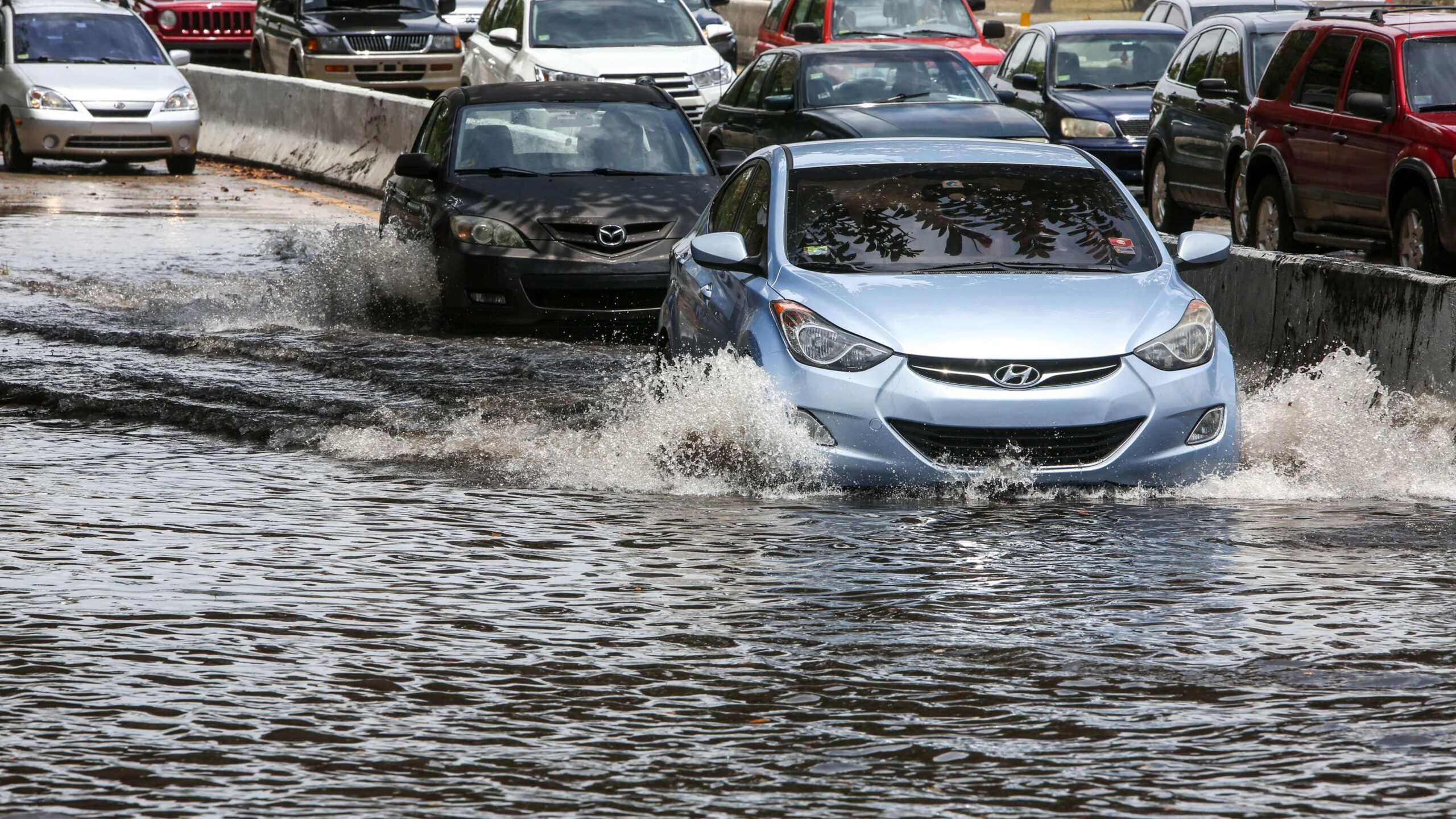 Intransitables varios tramos por las inundaciones