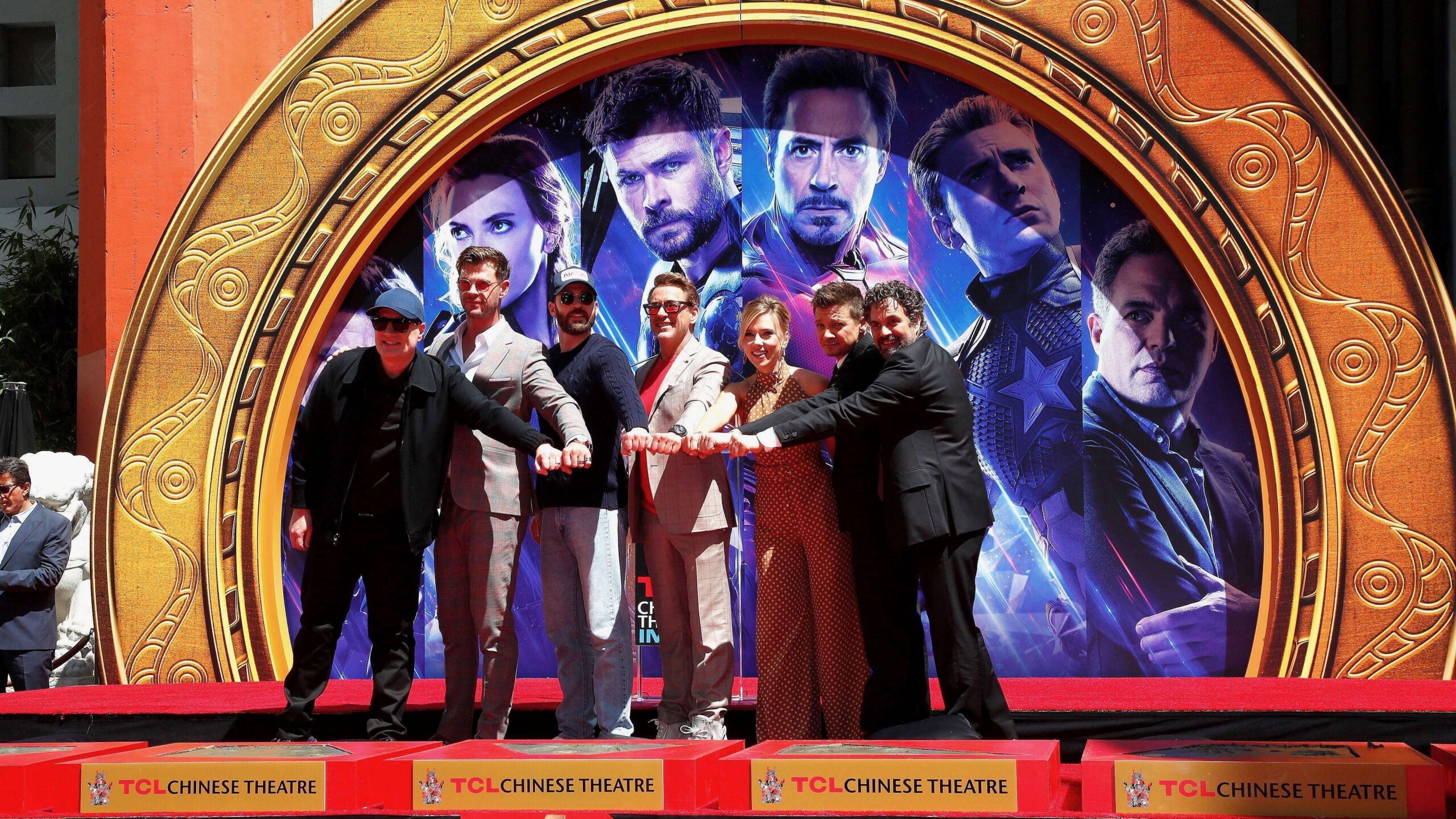 Avengers dejan su huella en Hollywood