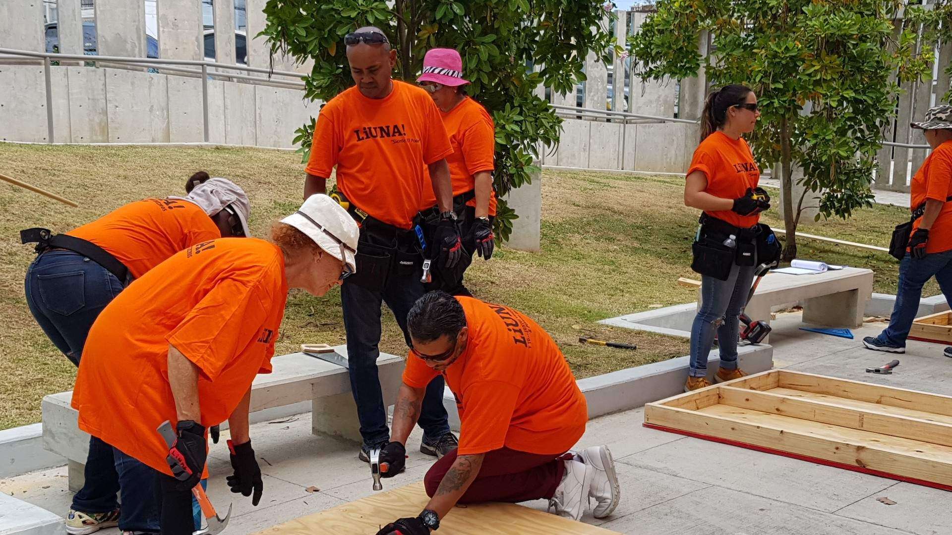 LiUna adiestra a trabajadores bajo la ley de salario mínimo de $15.00 la ho