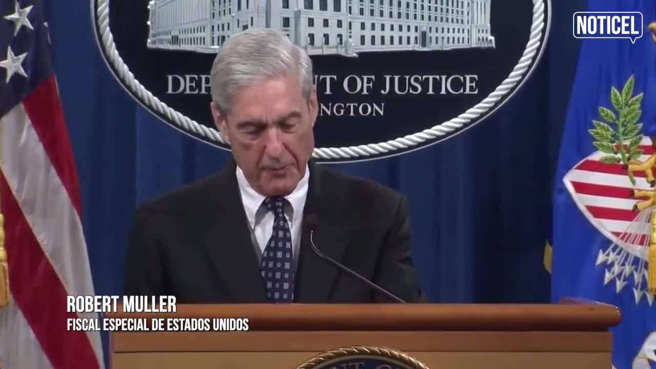 Las únicas palabras de Mueller sobre la investigación rusa