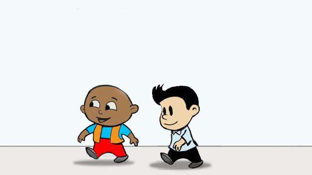 Pepito comparte con su nuevo amigo