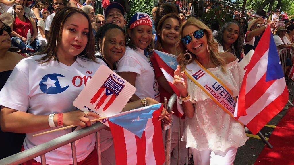 Dagmar recibe reconocimiento en la Parada Puertorriqueña