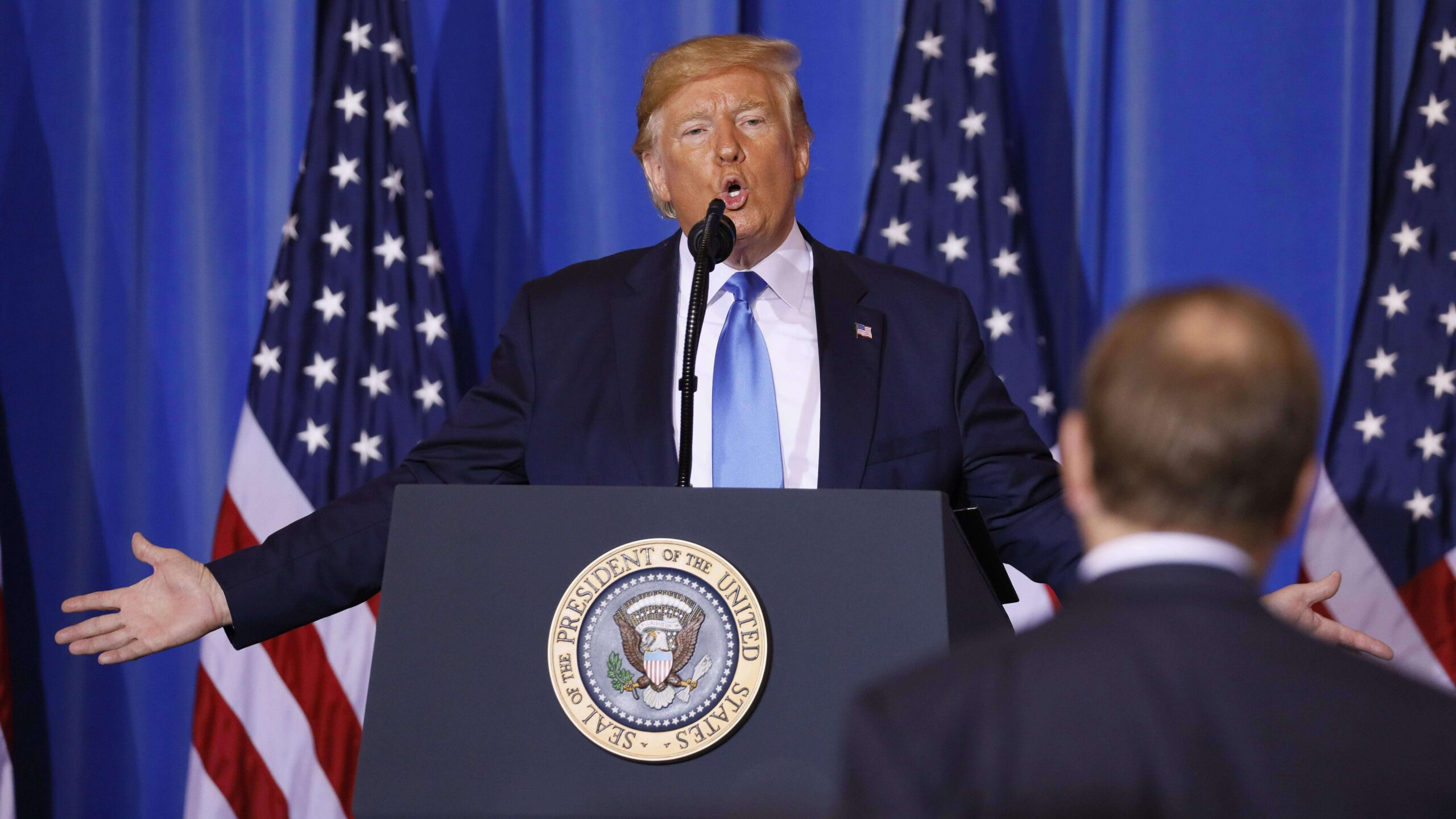 Trump suaviza su discurso sobre Venezuela