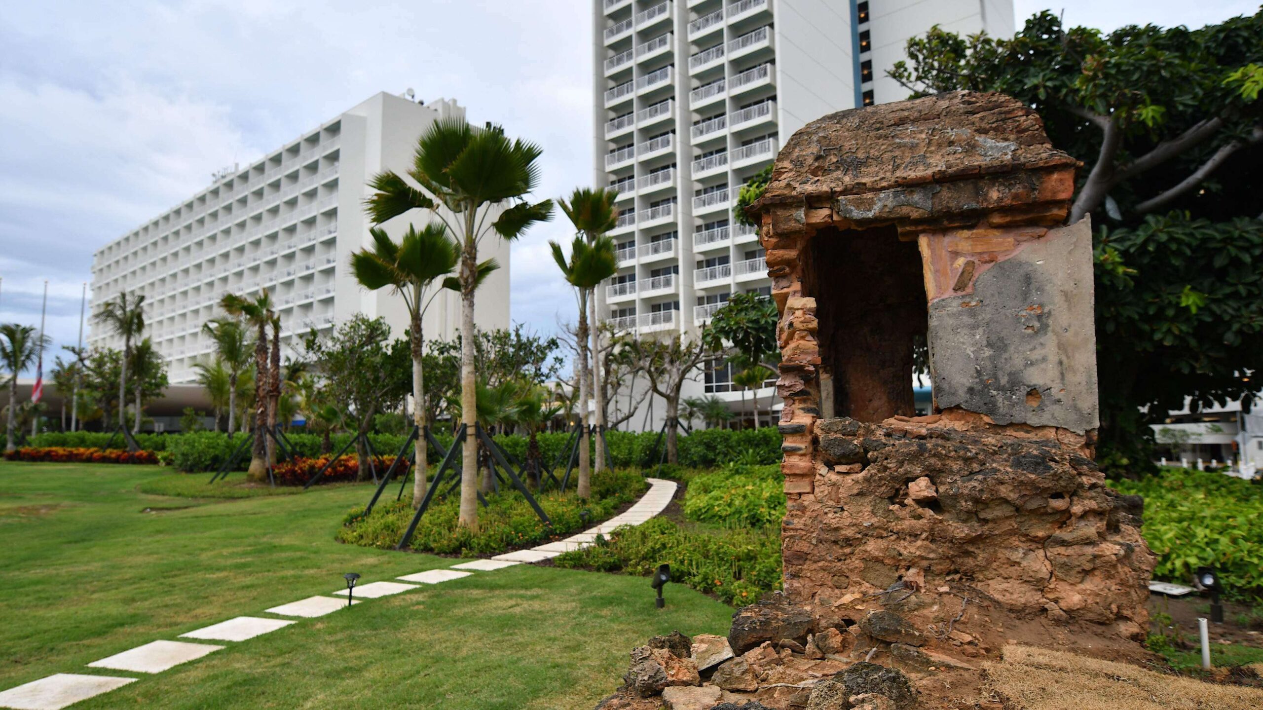 Olvidadas las garitas cuadradas en el Caribe Hilton