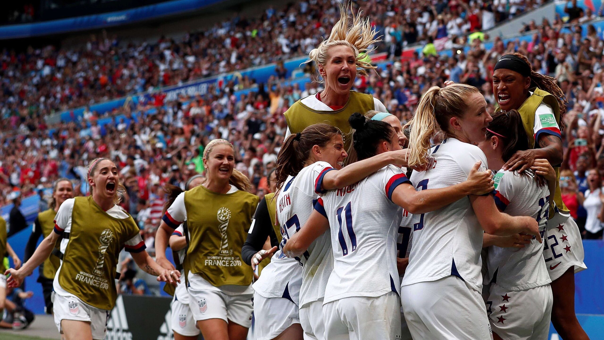 Las futbolistas estadounidenses son las campeonas mundiales