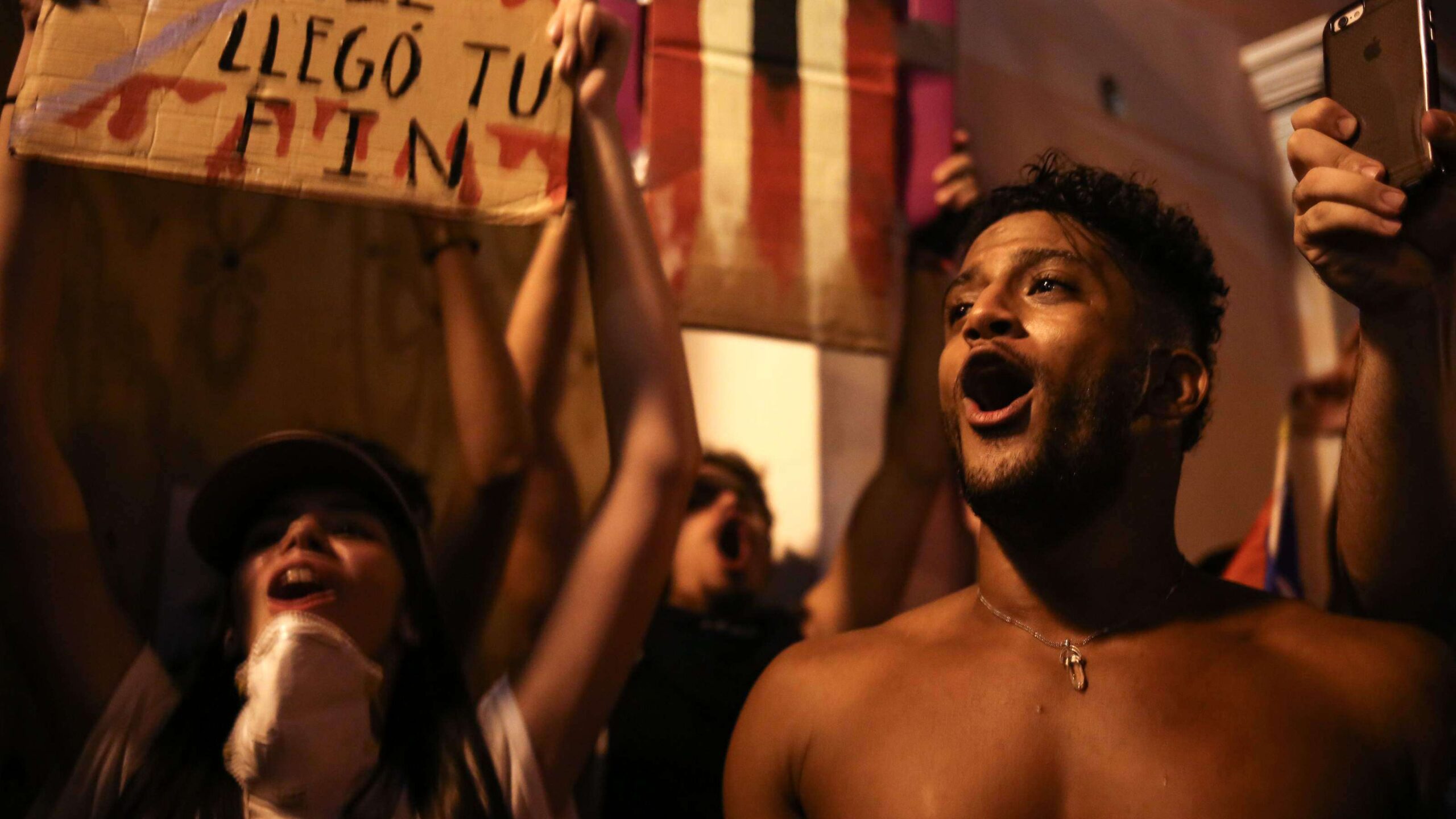 Explosión de euforia por la victoria democrática del ‘verano puertorriqueño