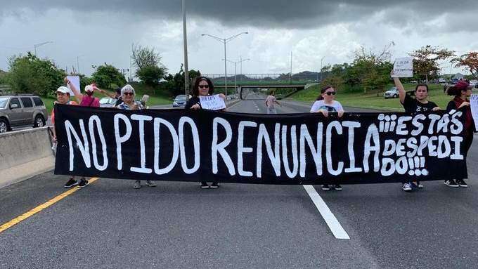 Manifestantes bloquean carretera PR-30 en Caguas