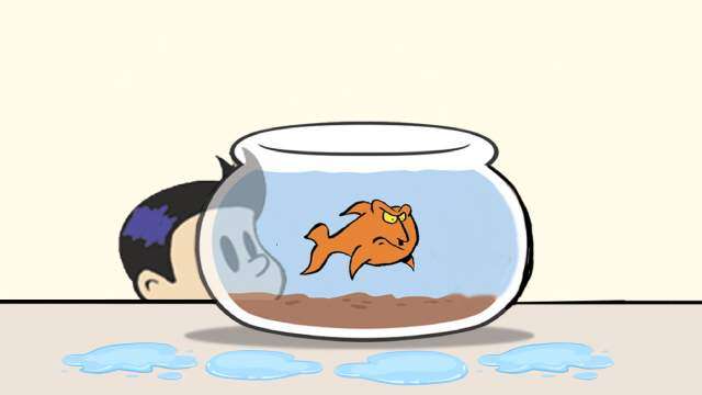 Pepito habla de su pez ‘Wanda’