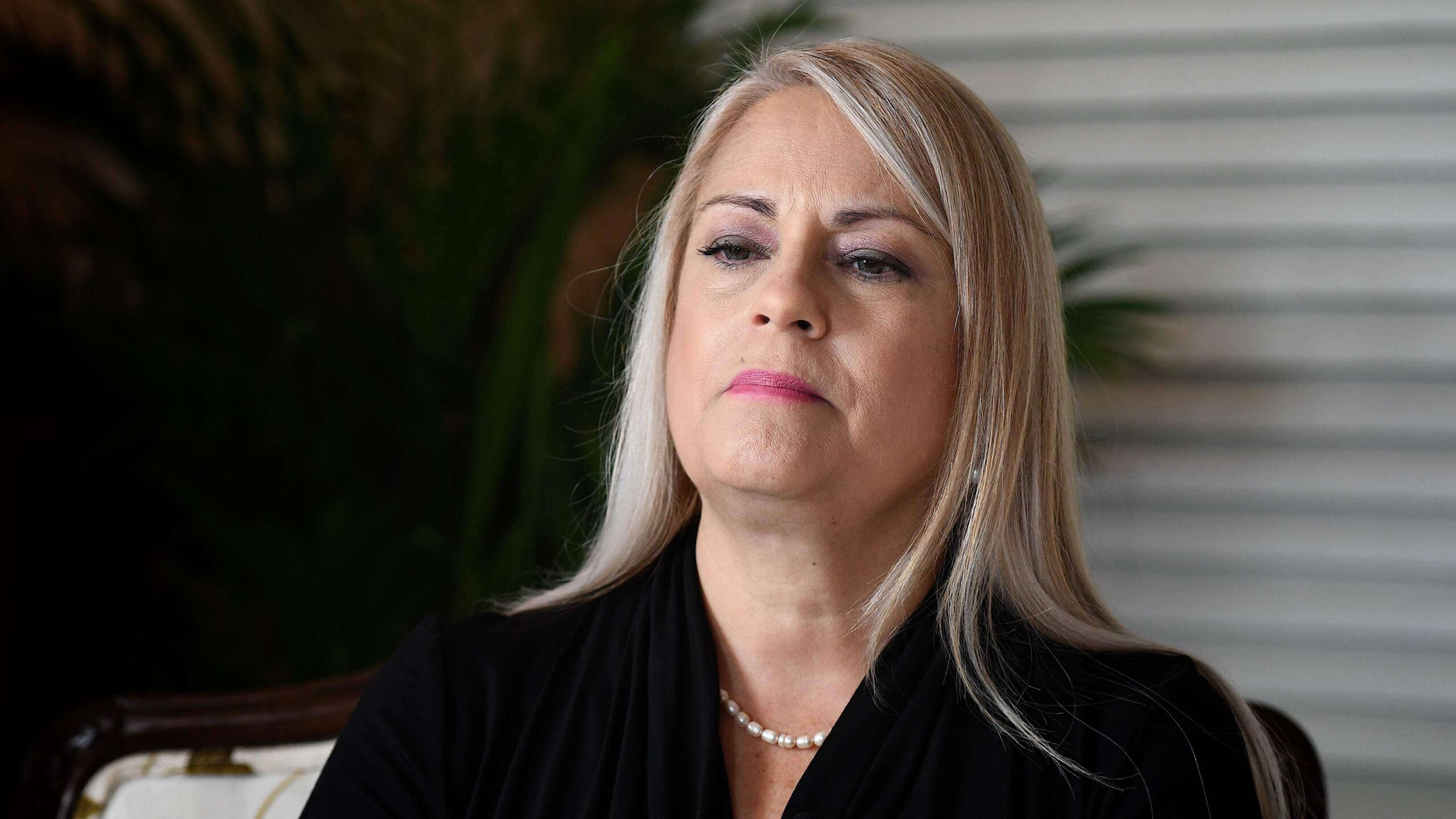 Poco concurrida la protesta contra Wanda Vázquez