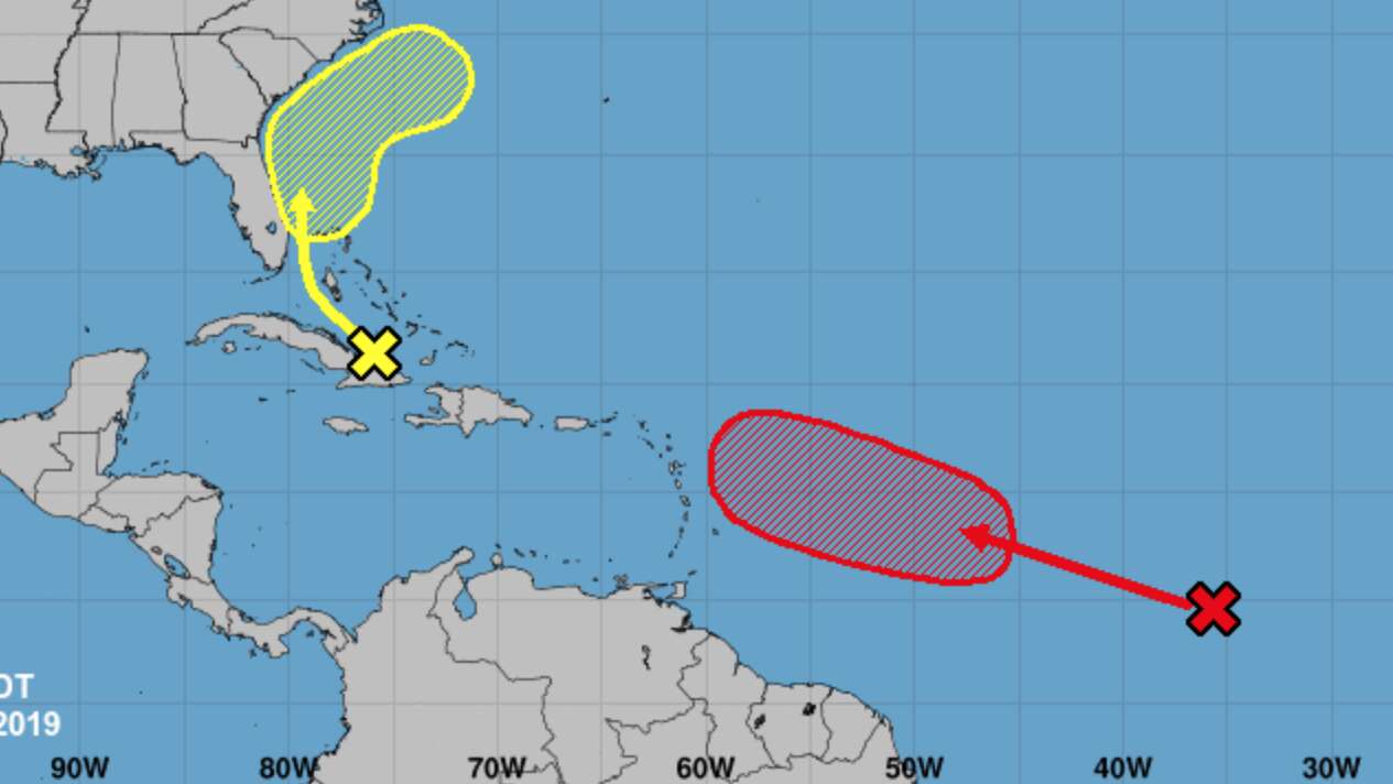 Invest 96L puede llegar a depresión el fin de semana