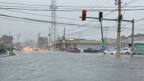 Fuertes lluvias inundan sectores de municipios del este