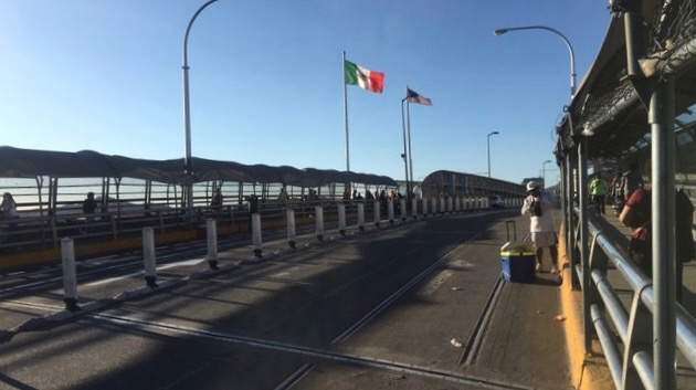 Asustados los mexicanos de cruzar a El Paso