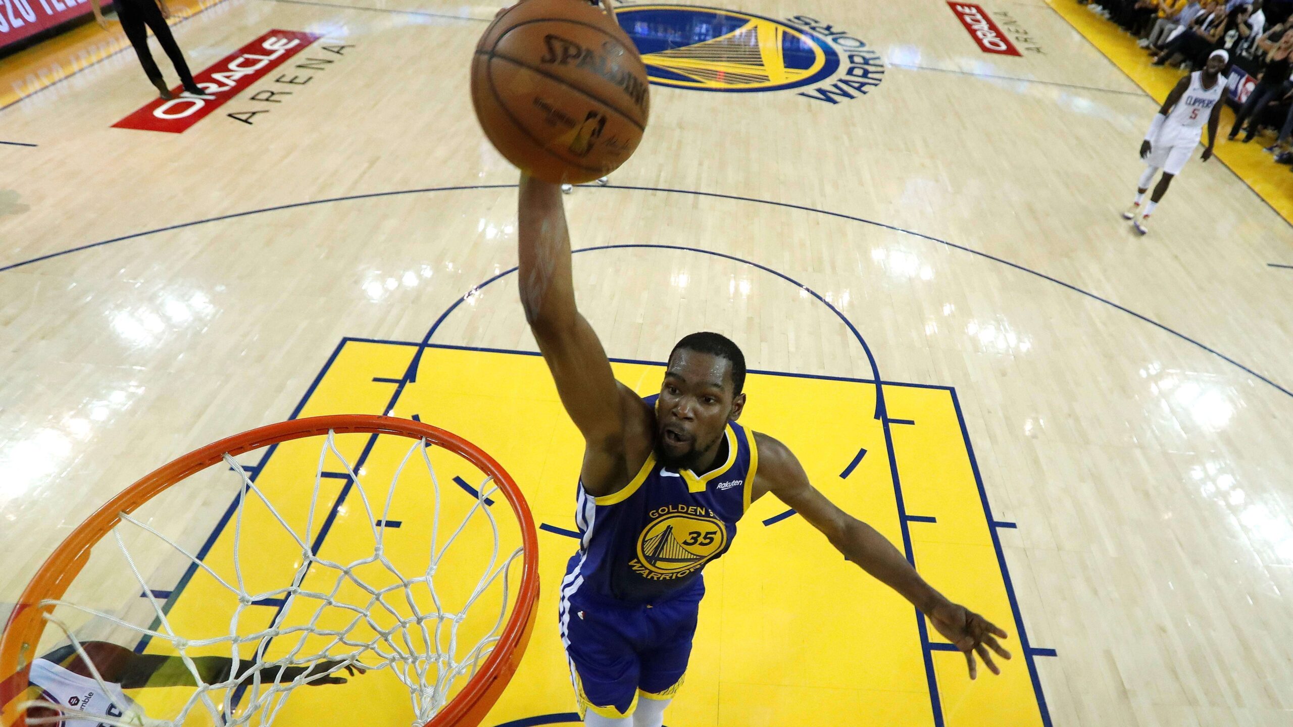 Durant libera de culpa a los Warriors por su lesión