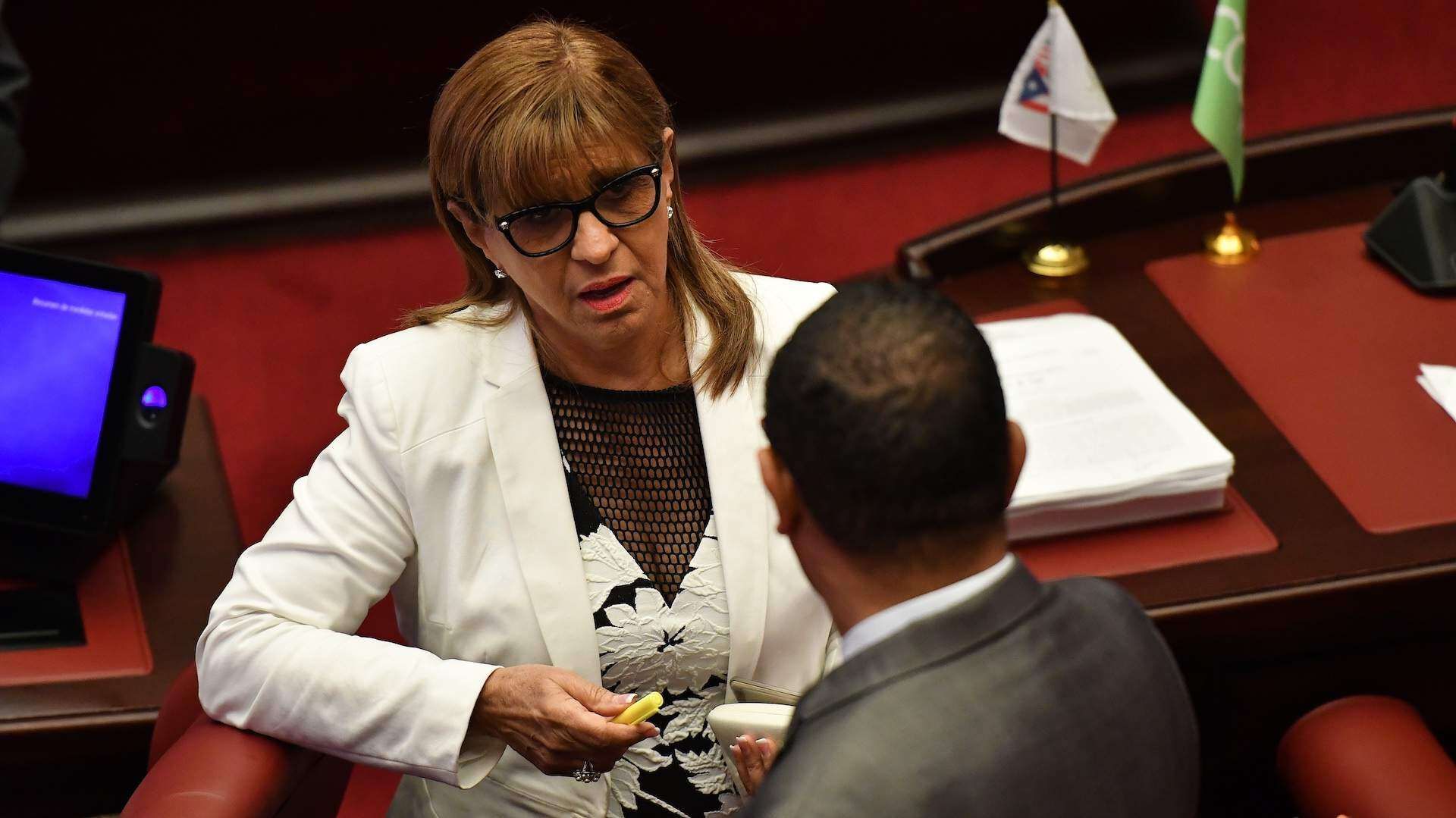 Margarita Nolasco oficializa su renuncia al Senado