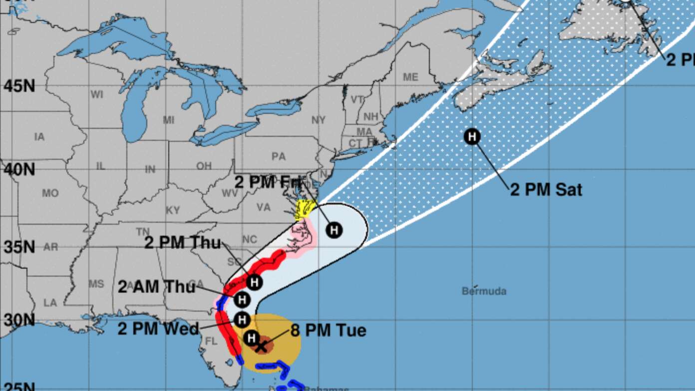 Dorian ya ha provocado 70 mil interrupciones al sistema eléctrico de Florid
