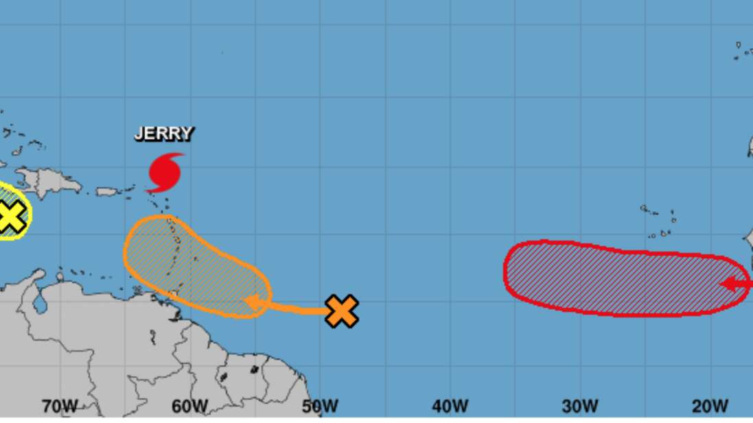 Cuatro sistemas podrían estar activos en los próximos días