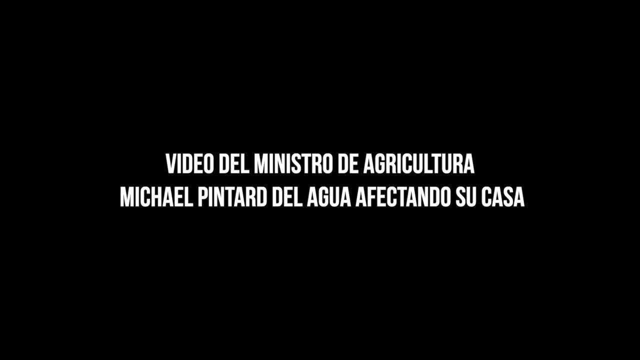 Ministro bahameño registra inundación de 20 pies en su casa