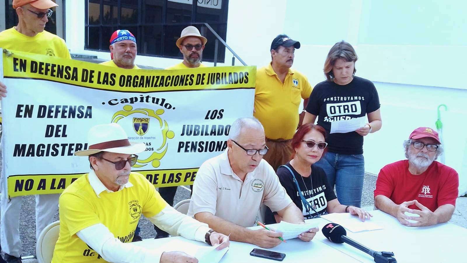 Insatisfecho el Frente de Defensa de las Pensiones con el Comite de Retirad