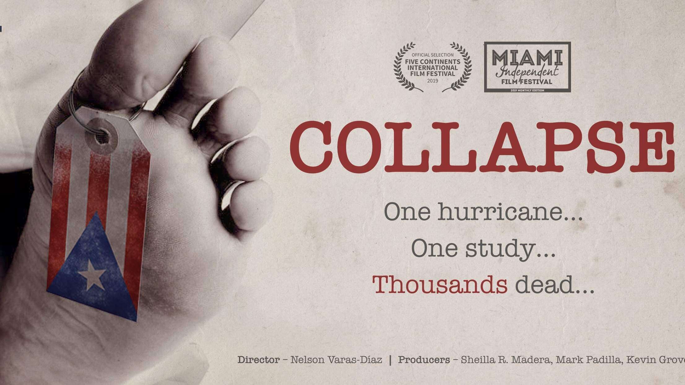 Nuevo documental sobre huracán María estrena el viernes