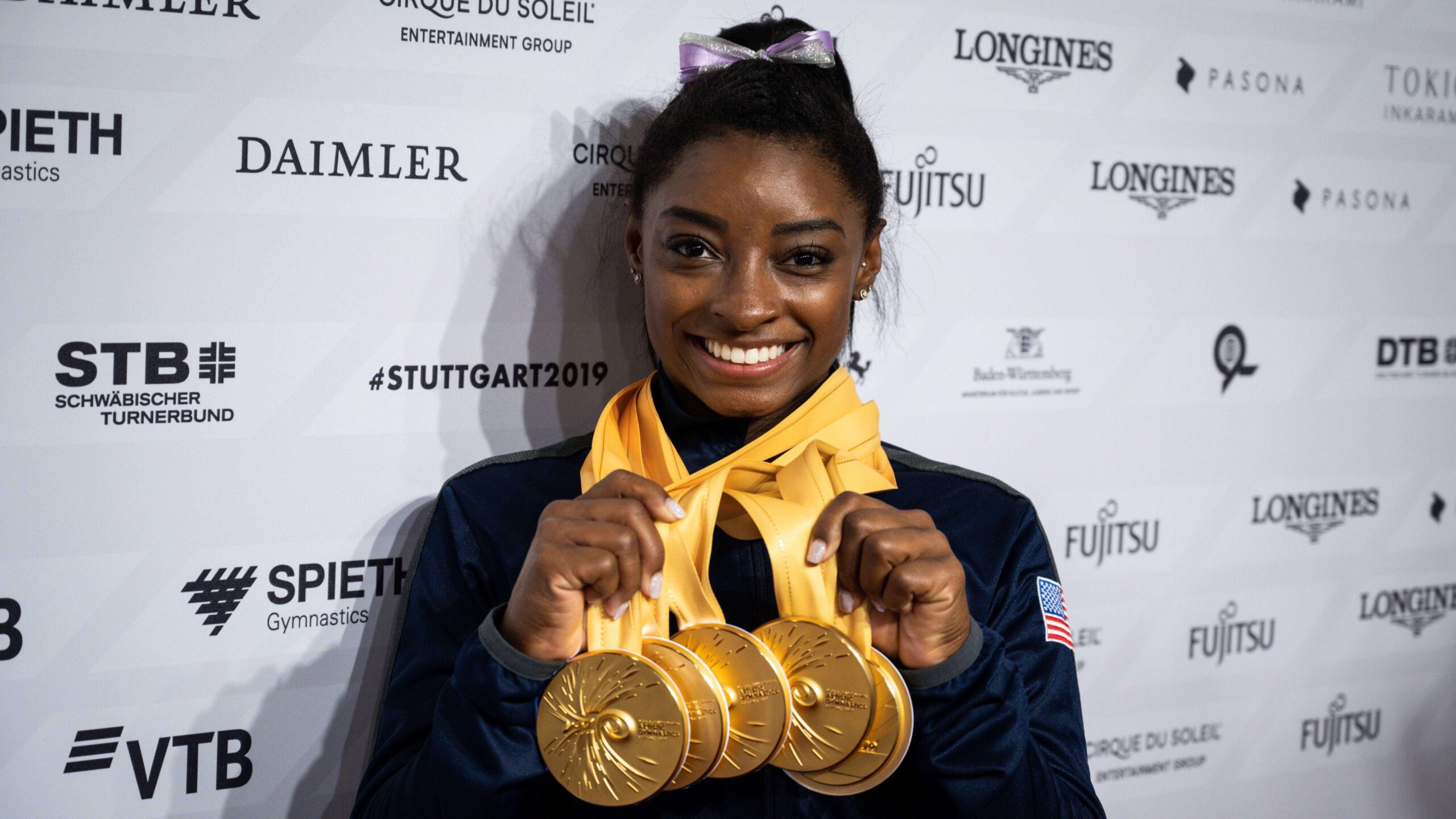 Simone Biles ratifica como mejor gimnasta del mundo