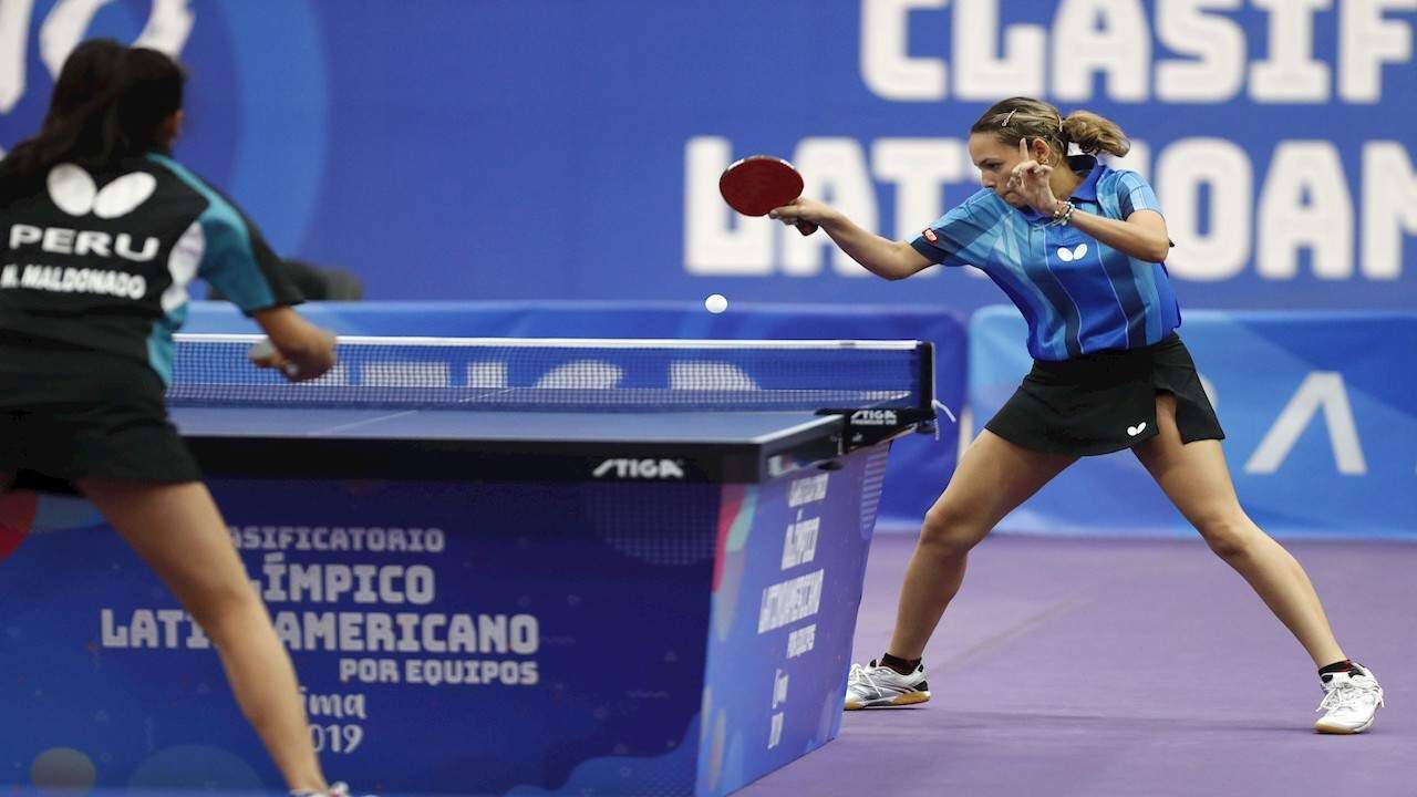 Sólido inicio de PR en el Preolímpico de tenis de mesa